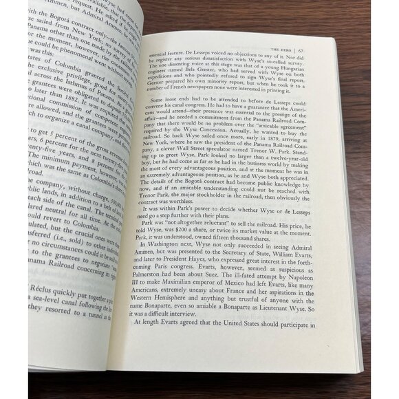 The Path Between the Seas David McCullough Creation of the Panama Canal PB 1977 - Picture 8 of 10